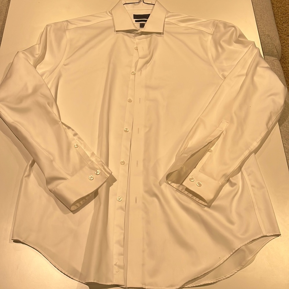 Calvin Klein Slim Fit Button Up Dress Shirt